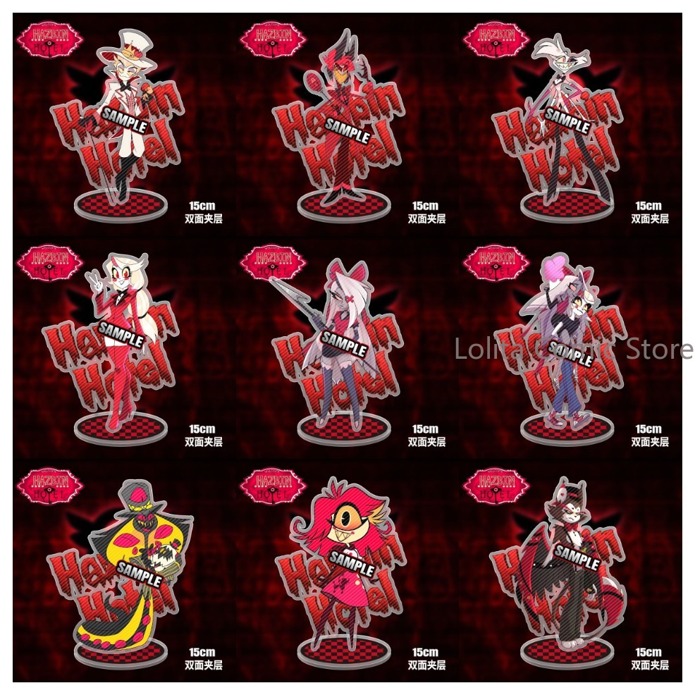 Photo Acrylic Block - Anime Hazbin Hotel Husk Pentious Akrylowy