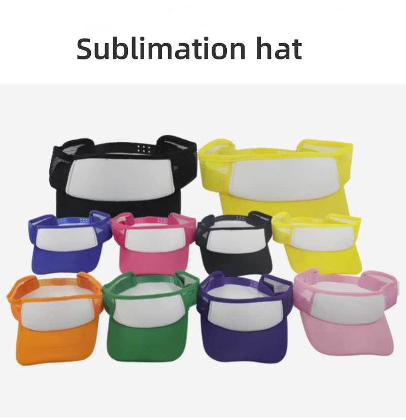 Hat Sublimation Blank - 10 szt. Sublimacyjne Puste Czapki Letnie
