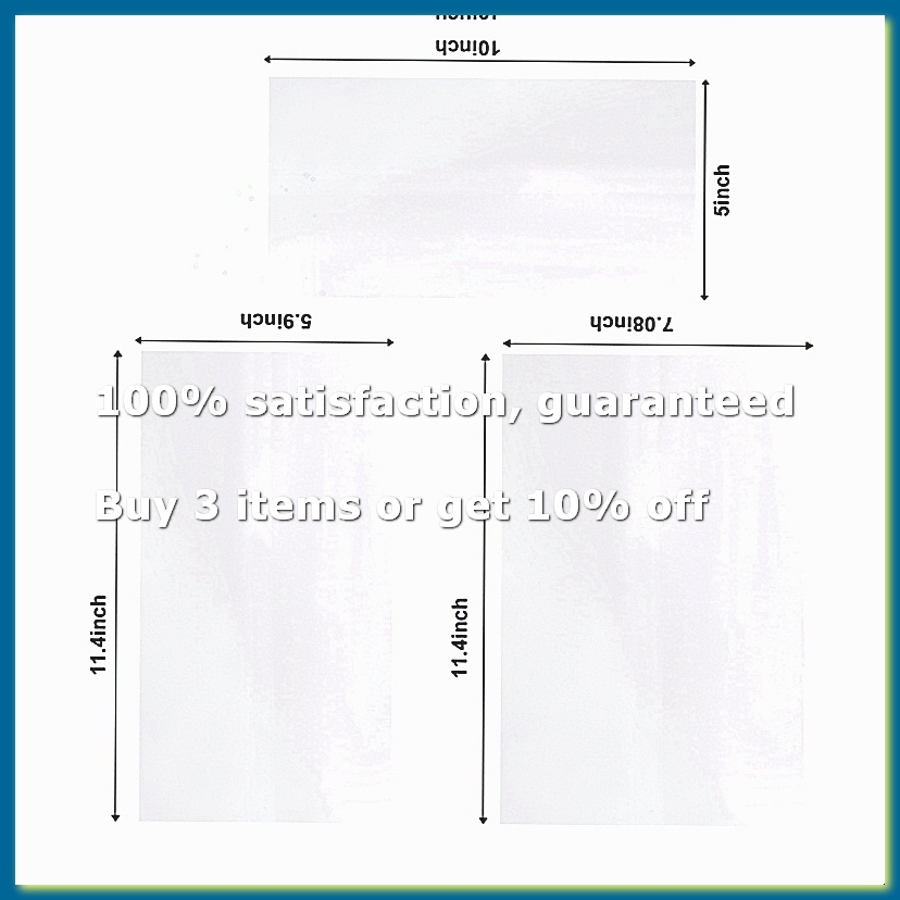 Sublimation Mug White - 30 szt. Folii termokurczliwej do sublimacji,