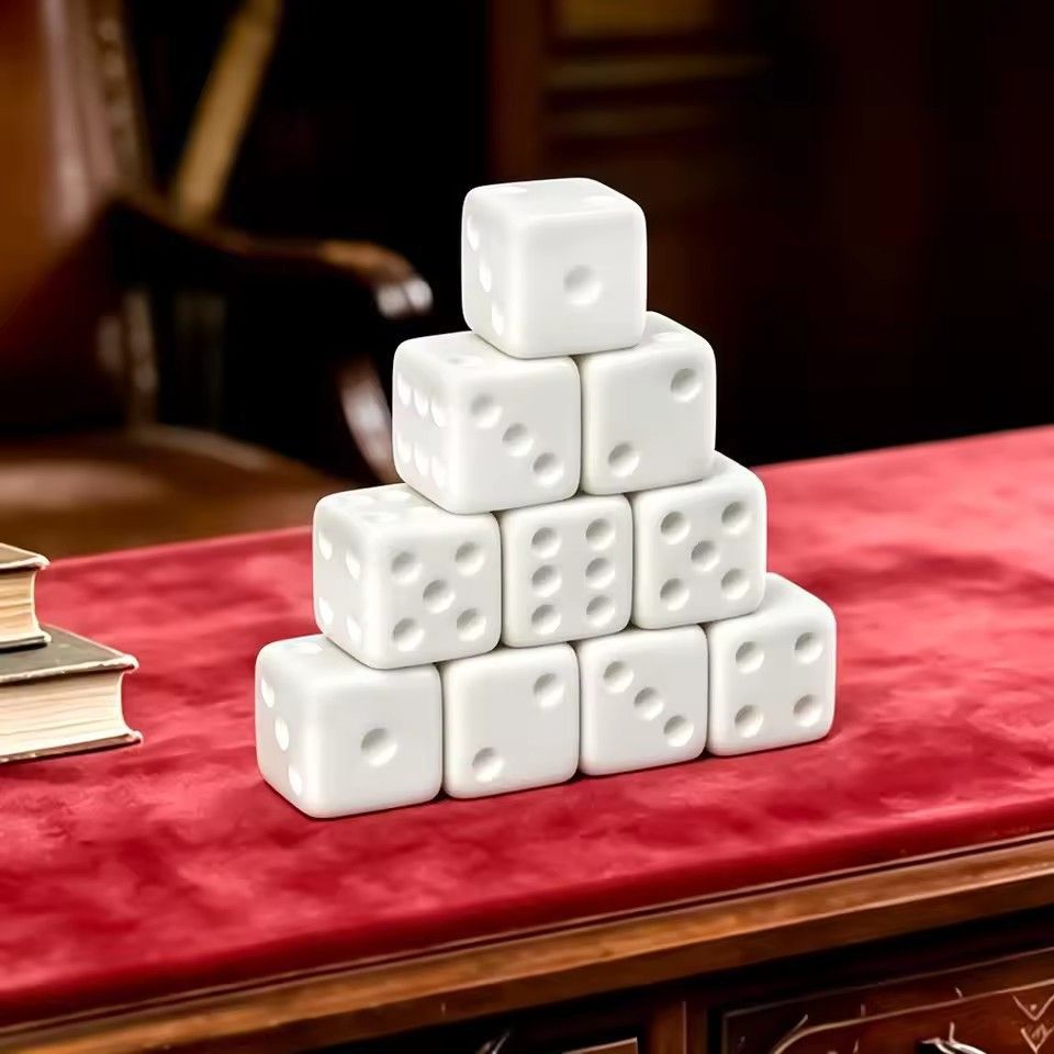 Puzzle Blank White - 10 szt./zestaw Białe Puste Kostki do