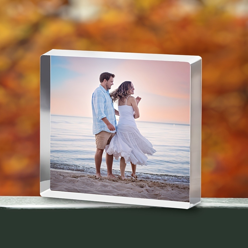 Photo Acrylic Block - Spersonalizowany akrylowy fotoblok 3D z motywem