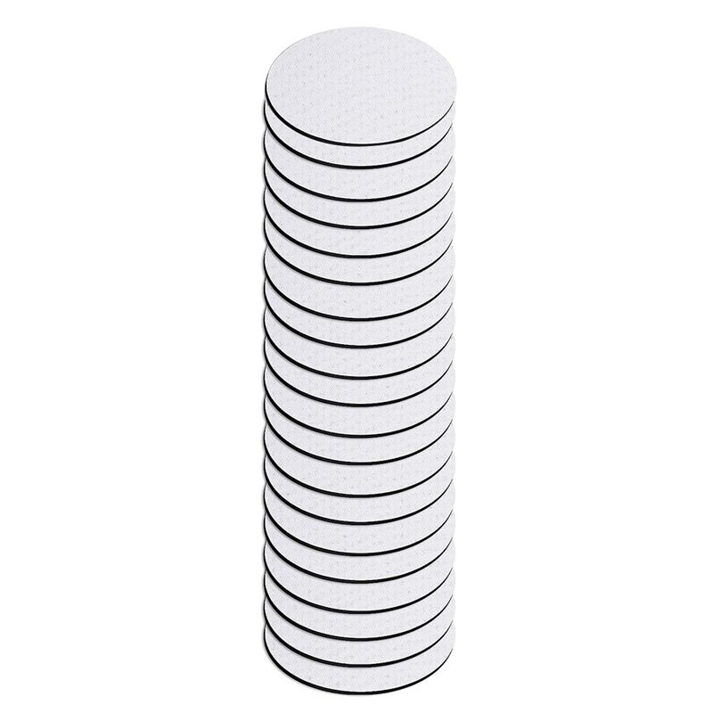Coaster Sublimation Blank - AB46 - Podkładki sublimacyjne, okrągłe podkładki