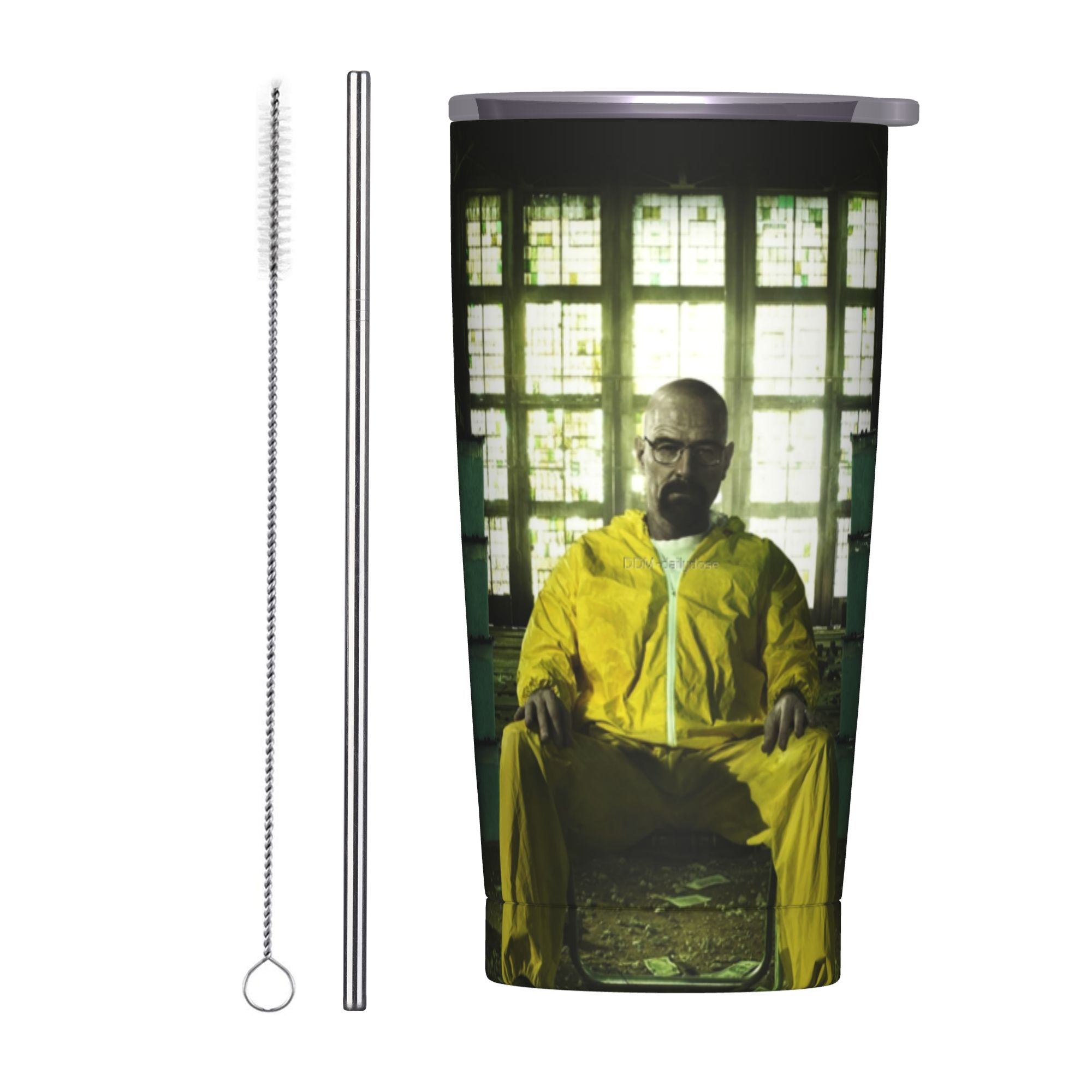 Tumbler 20Oz White - Kubek termiczny Breaking Bad Walter White,