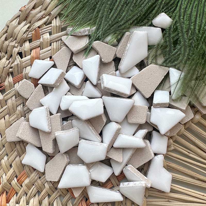 100g porcelanowe płytki mozaik – Ceramic Tile Blank recenzja i cena