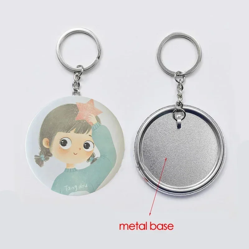 100 sztuk 44mm 58mm breloki do – Button Badge Blank recenzja i cena