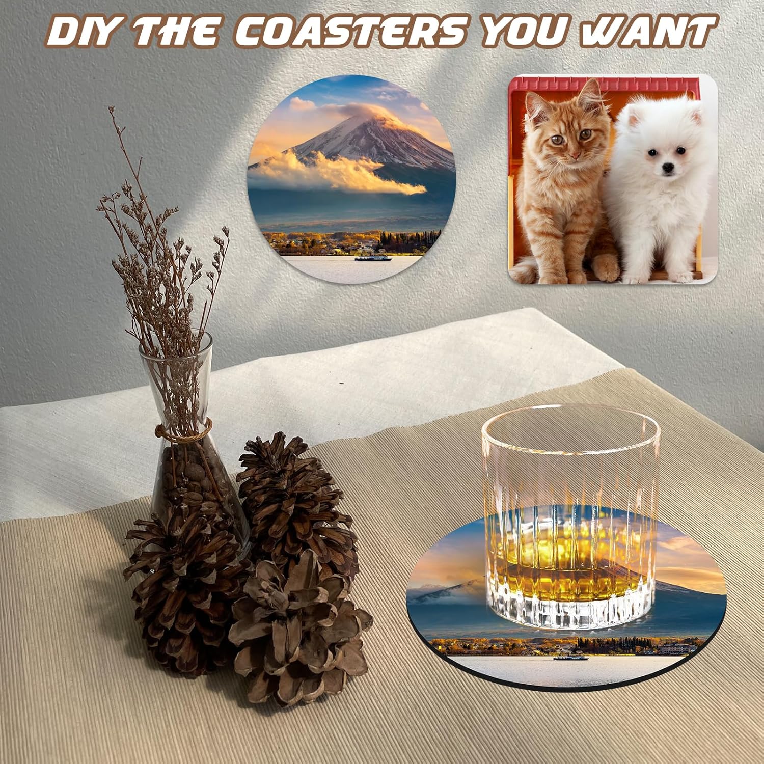 10 szt. Podkładek do sublimacj – Coaster Sublimation Blank recenzja i cena
