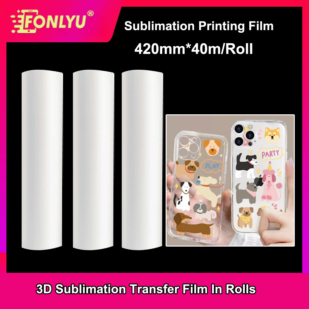 FONLYU 420mm*40mm Rolka Papier – Phone Case Blank Print recenzja i cena