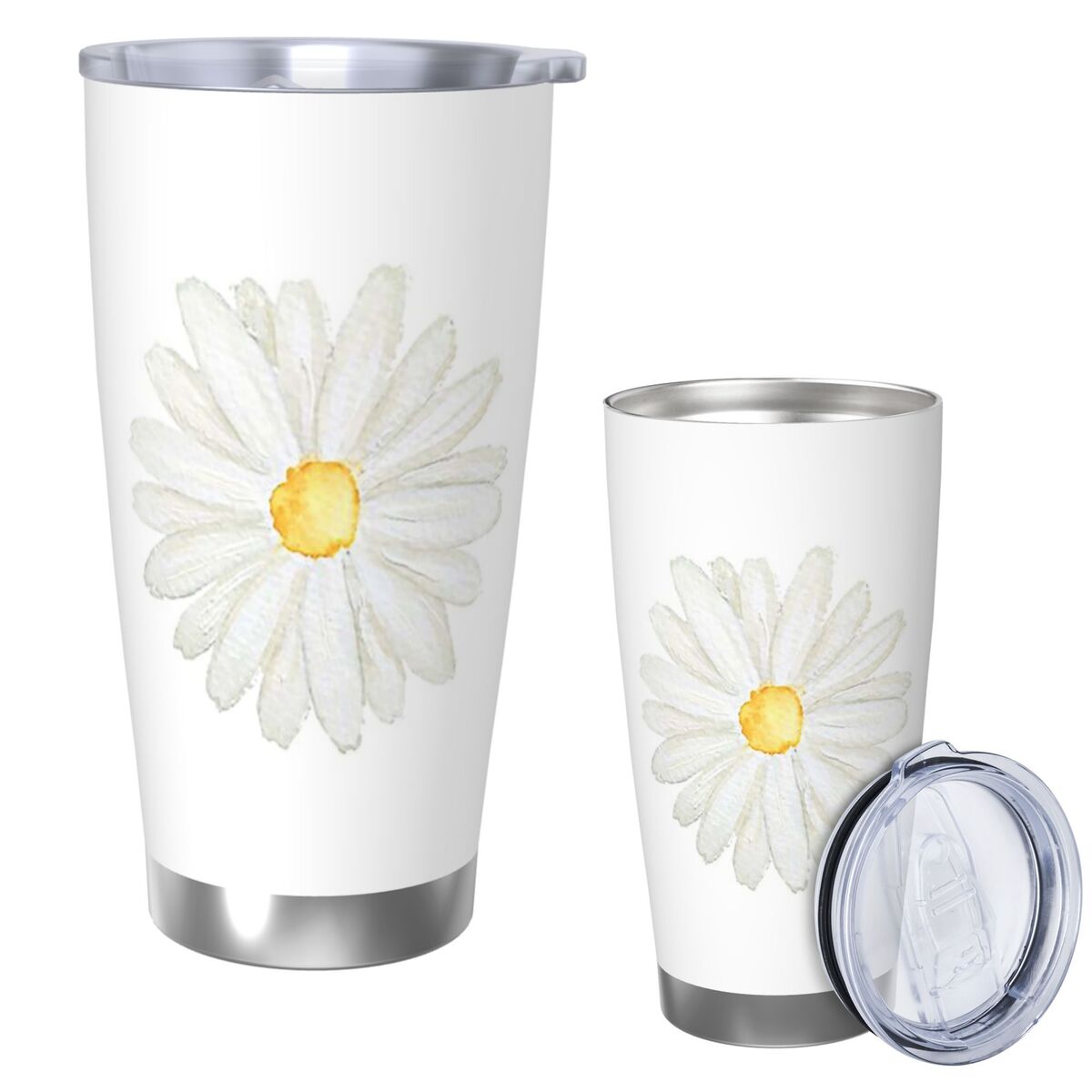 Ręcznie Malowany Kubek Termicz – Tumbler 20Oz White recenzja i cena