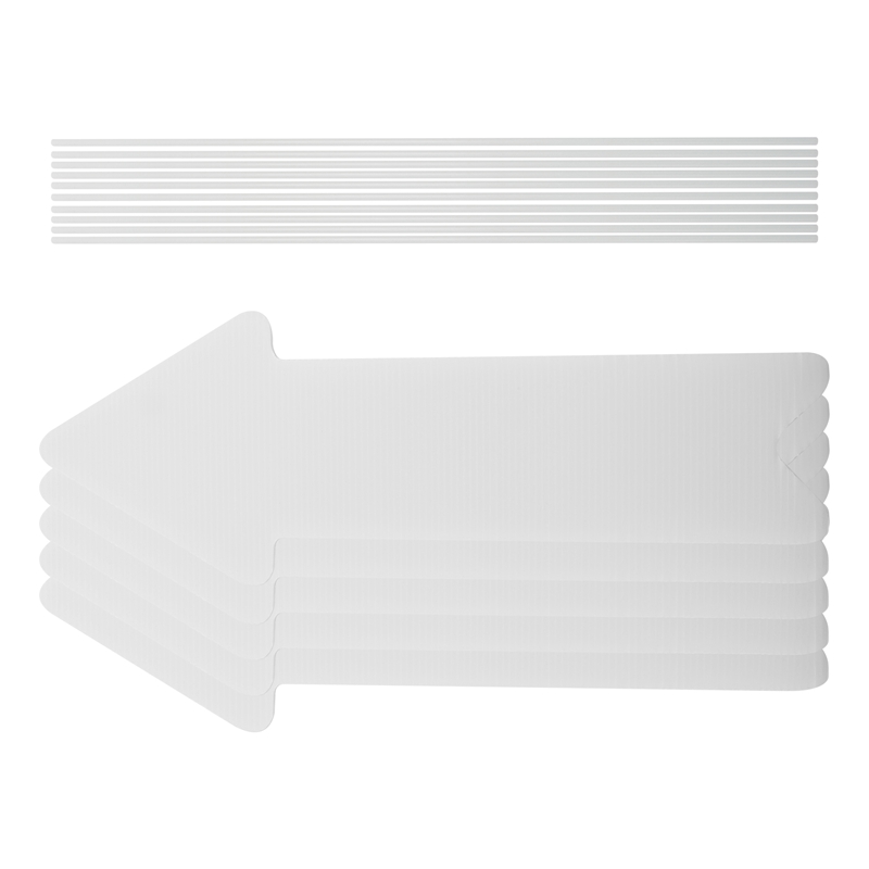 5 sztuk białych, pustych tabli – Yard Sign Blank recenzja i cena