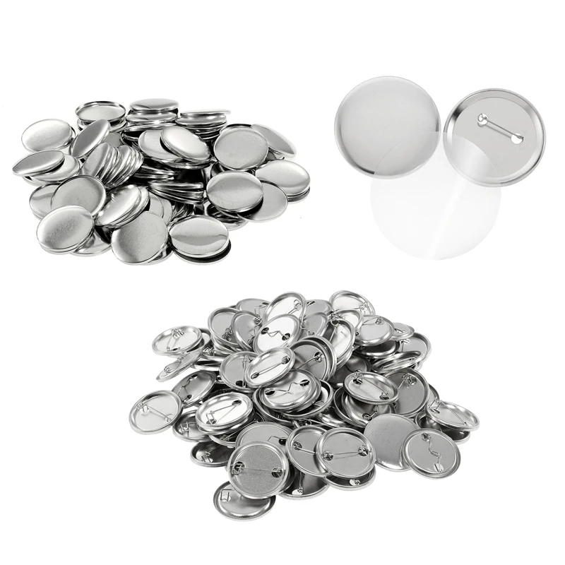 100Set Blank Badge Pin Button  – Button Badge Blank recenzja i cena
