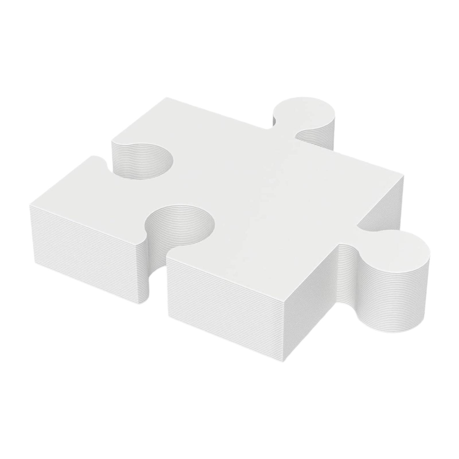 30 szt. Puste Elementy Puzzle  – Puzzle Blank White recenzja i cena