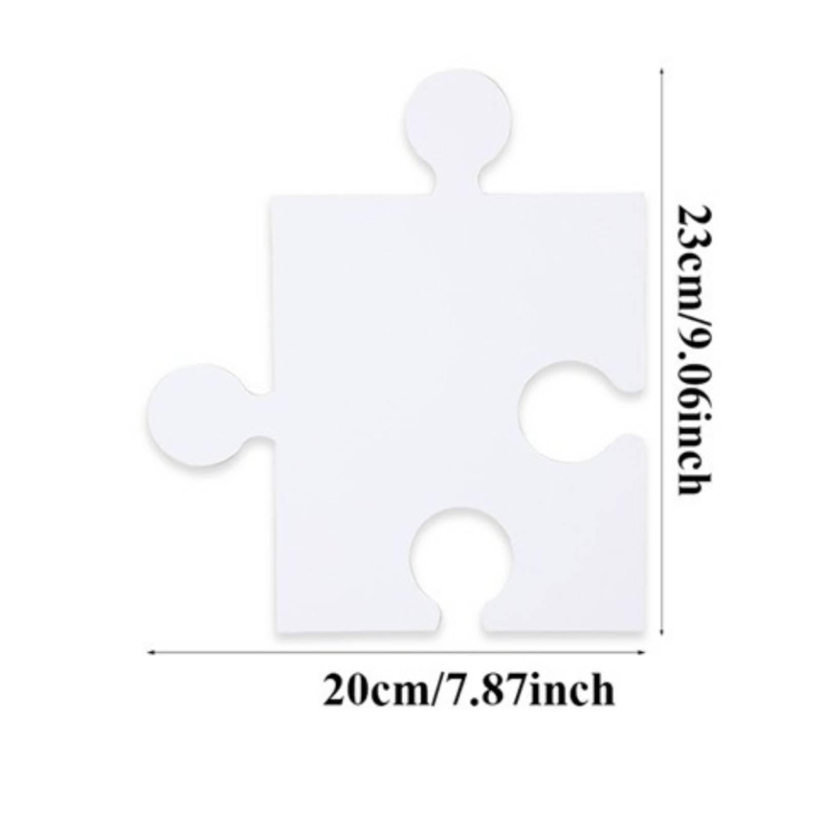 30 szt. Puste Elementy Puzzle  – Puzzle Blank White recenzja i cena