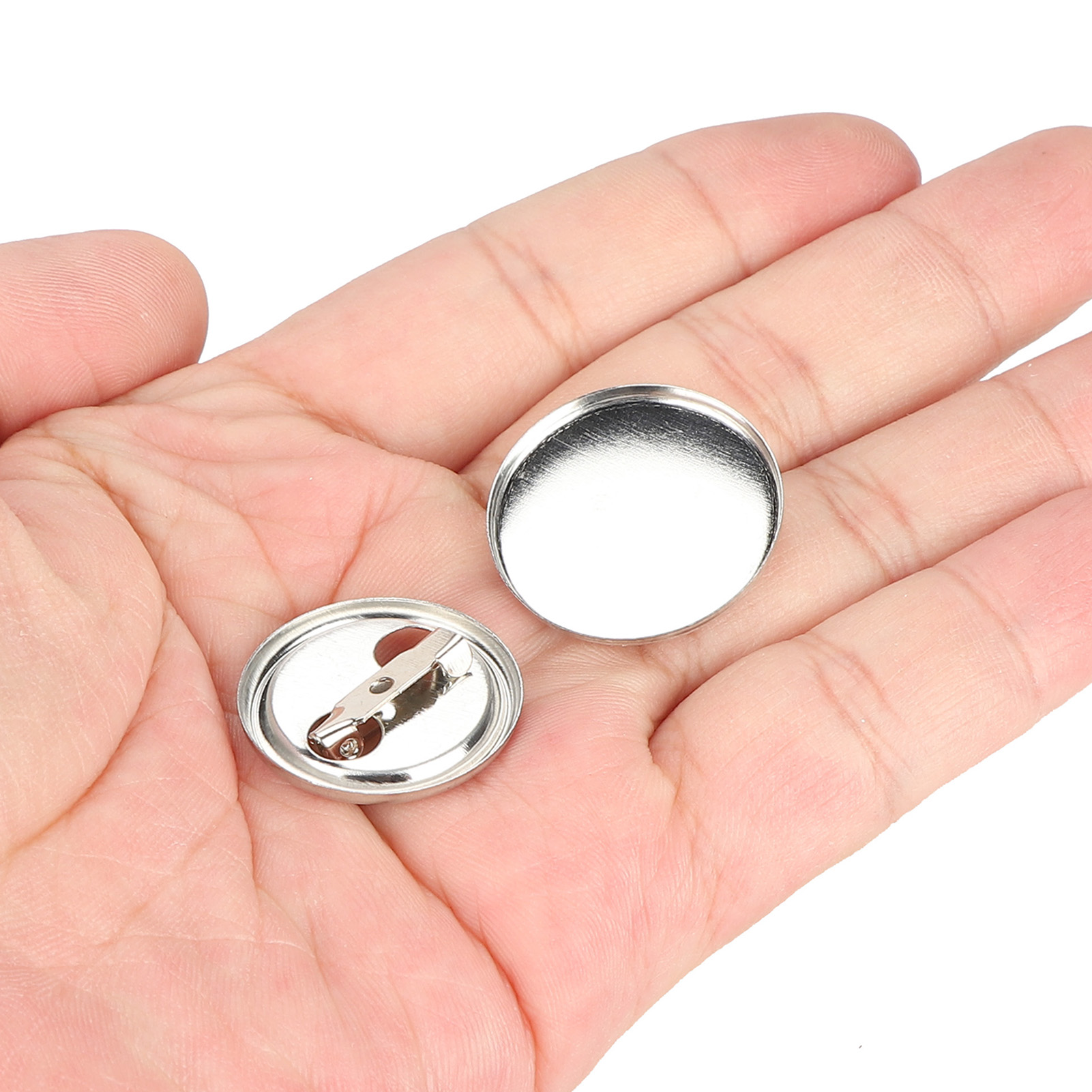 Puste przypinki okrągłe, odzna – Button Badge Blank recenzja i cena